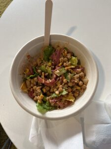 Picture of my spicy taco bowl from sprout