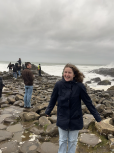 Emilee at Giant's Causeway